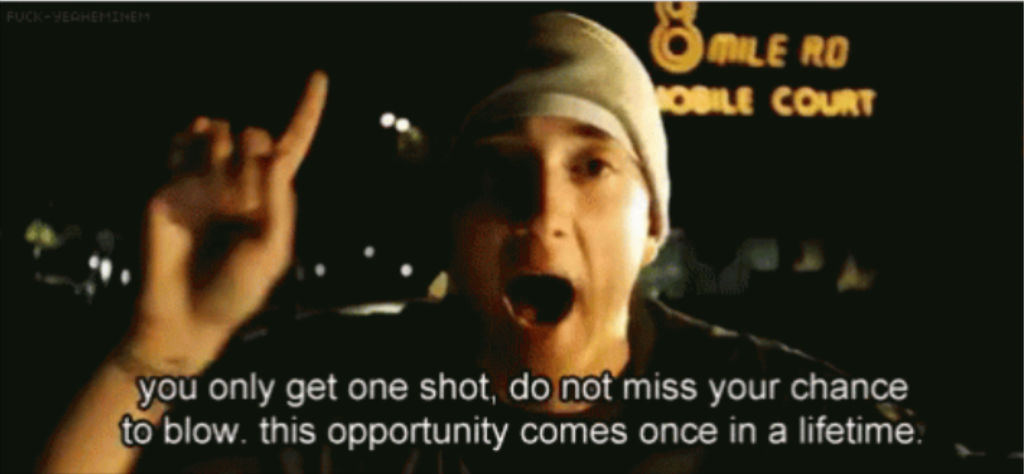 Eminem probably referencing why data quality is so important to data adoption initiatives.
