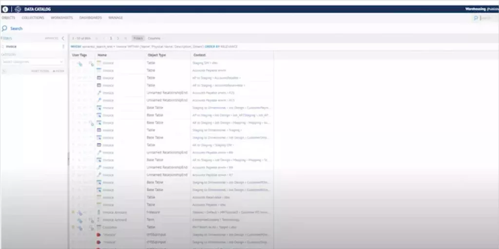 Talend data catalog.