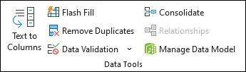 Data validation testing in Excel
