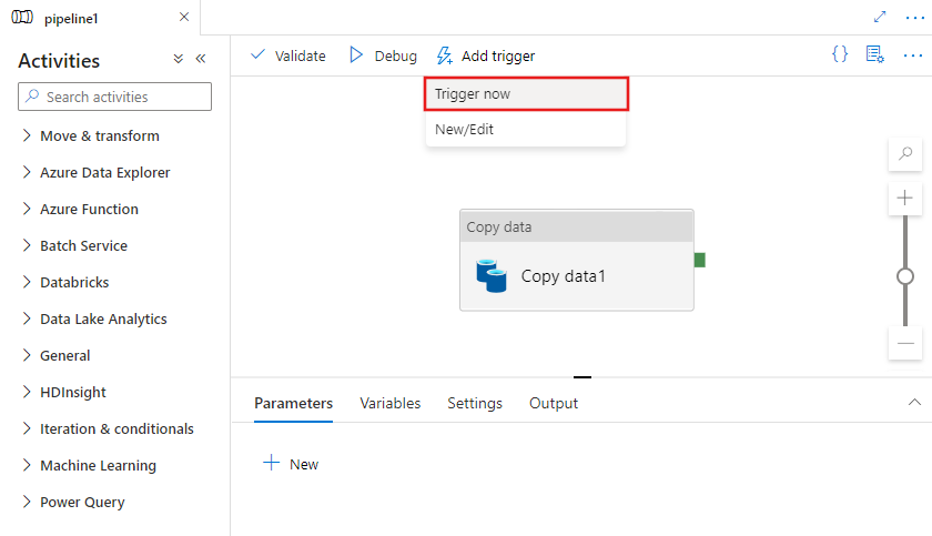 Azure data factory data orchestration