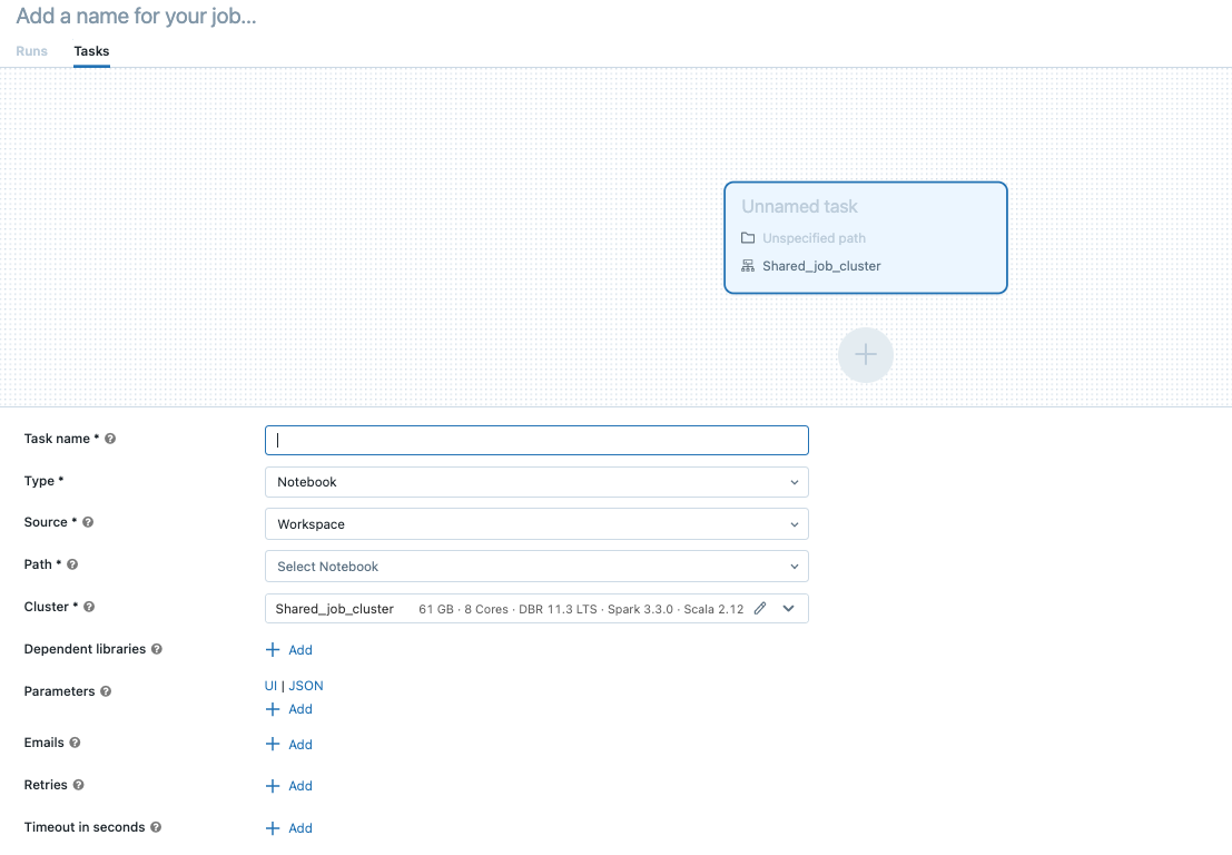 Databricks workflow data orchestration