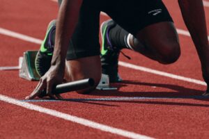 Image courtesy of Braden Collum on Unsplash, race track.