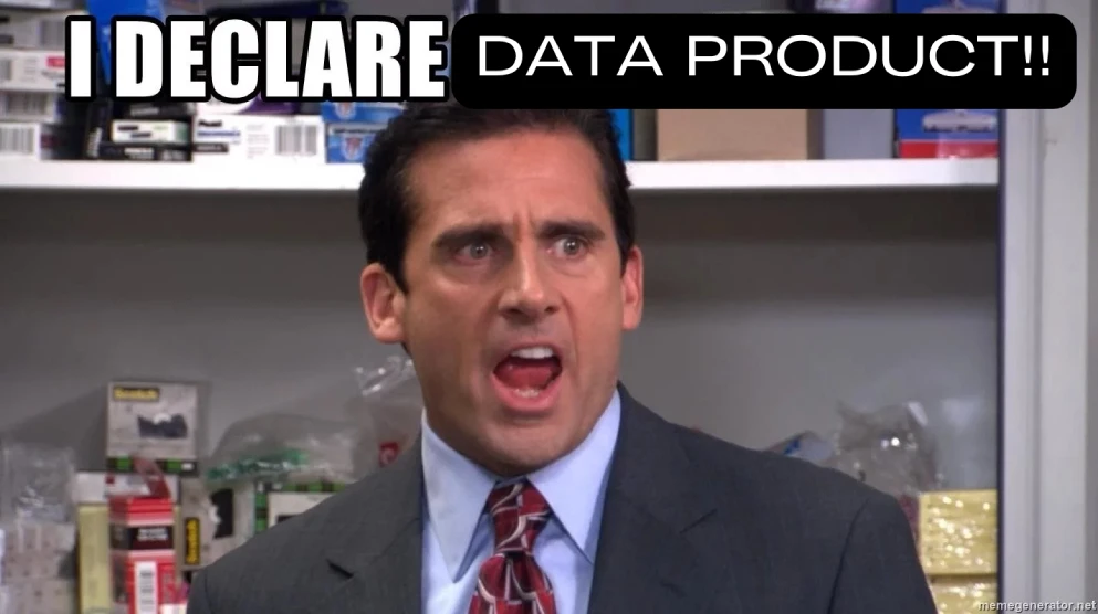 Declare data product