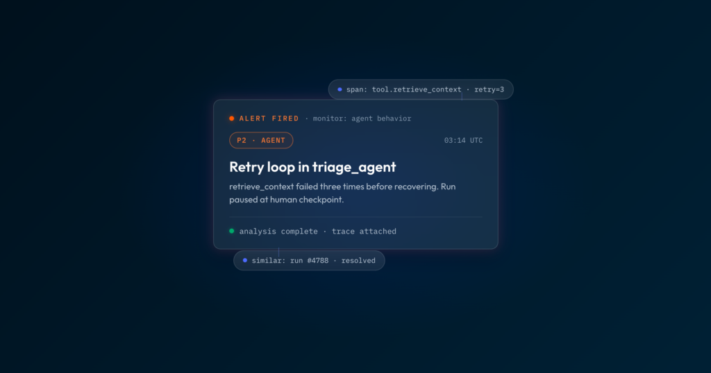 Agent Trust in 2 Weeks: Part 4, Your first alert fired